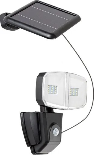 Rabalux 77012 - Riflettore LED solare con sensore ZLARIN LED/12W/3,7V IP44