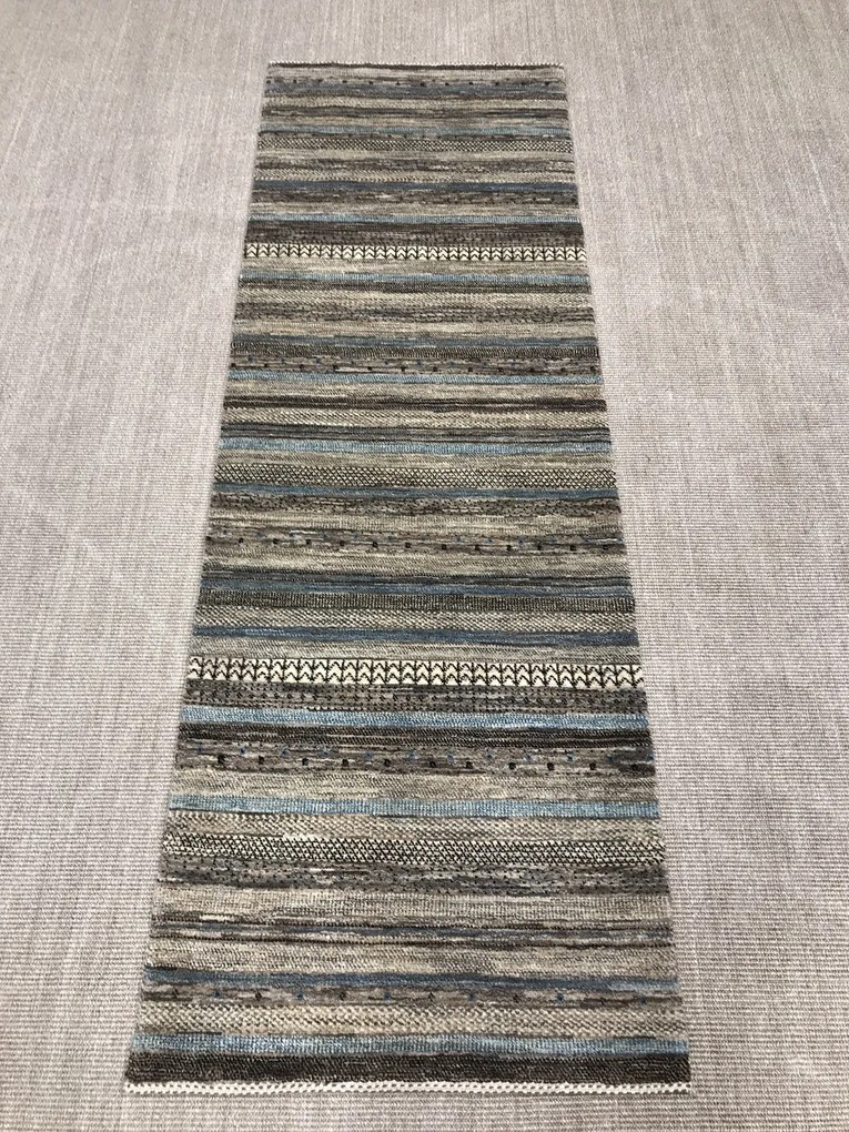 Loribaft Tappeto 250x80 Beige (Iran) Annodato A Mano