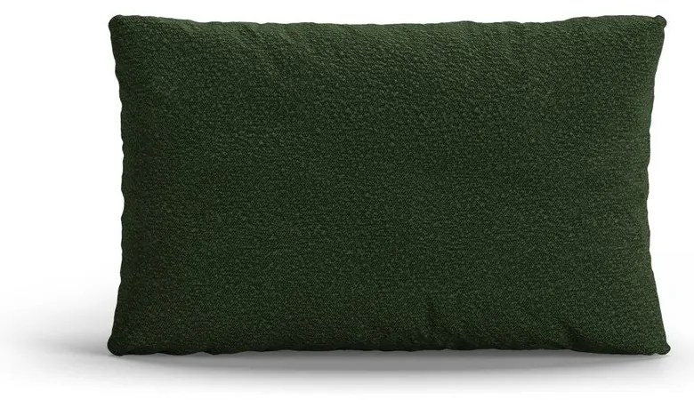 Cuscino per divano verde con rivestimento in bouclé Poppy – Micadoni