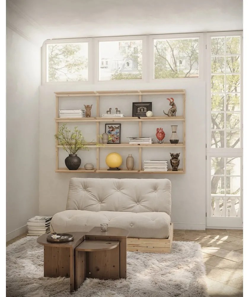 Divano marrone allungabile 145 cm Flip – Karup Design