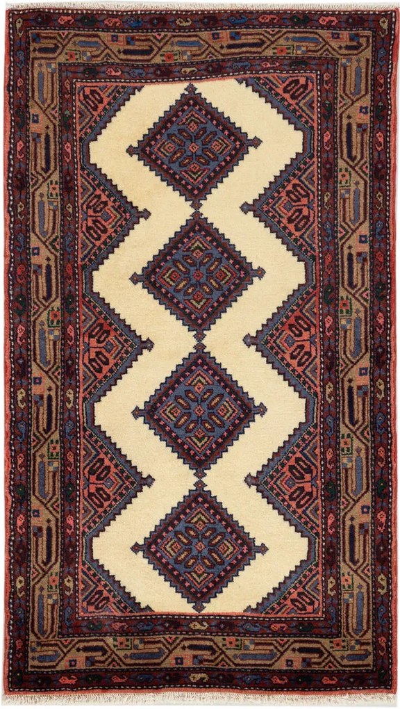 Hamedan Tappeto 80 x 140 (Iran) Annodato A Mano