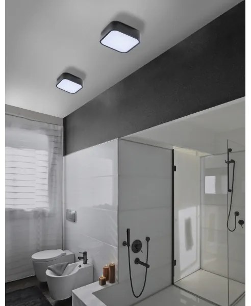 Azzardo AZ4147 - Plafoniera bagno LUIE 3xE27/20W/230V IP44