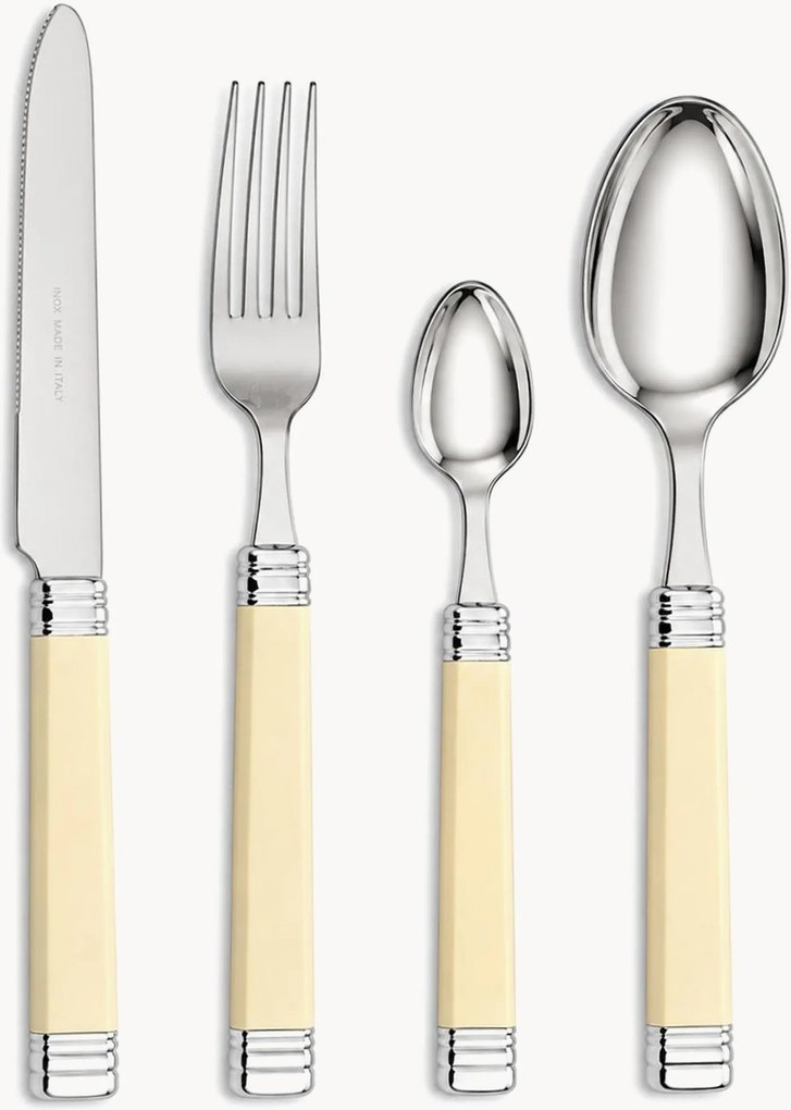 Set di 24 posate Peter, 6 persone