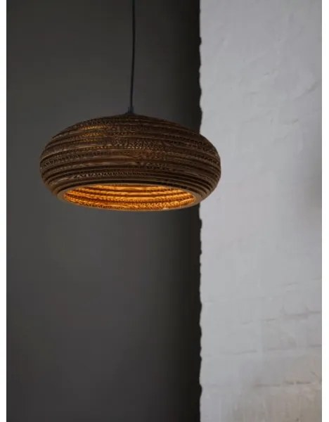 Ledvance - Lampadario a sospensione con filo DECOR CARDBOARD 1xE27/15W/230V diametro 40 cm