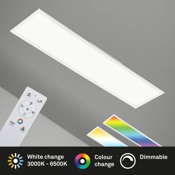 Brilo - Plafoniera dimmerabile RGBW SLIM LED/40W/230V + +TC