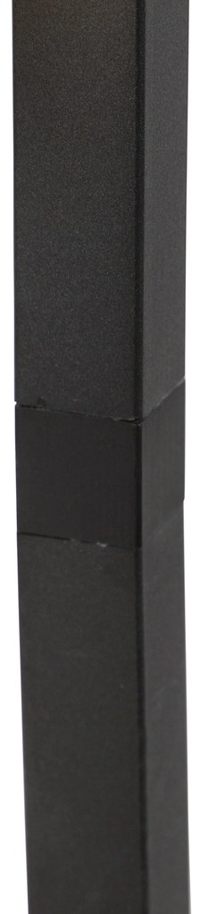 Lampada da terra intelligente nera 3 luci con Wi-Fi G95 - Big Cage