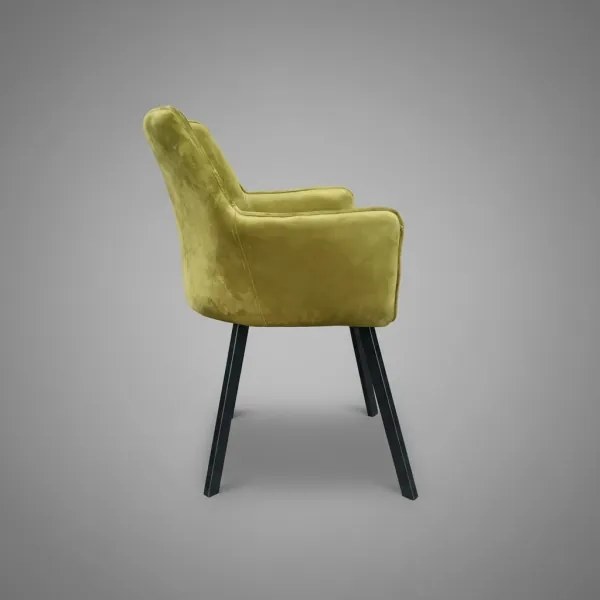 Sedia da pranzo AMELIA verde