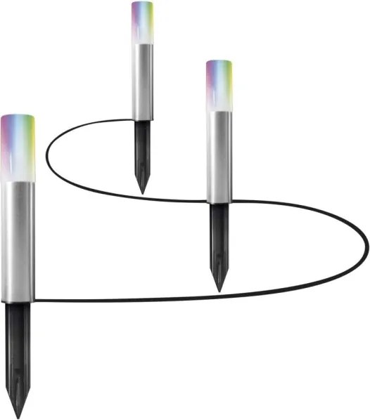 Ledvance - Set 3x lampade LED RGBW espansione 3,1W 230V IP65 Wi-Fi