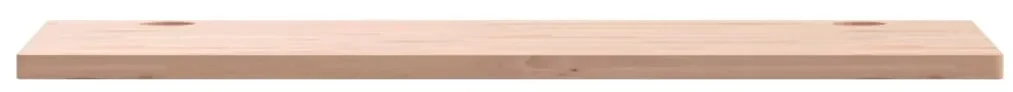 Piano scrivania 100x50x2,5 cm in legno massello di faggio