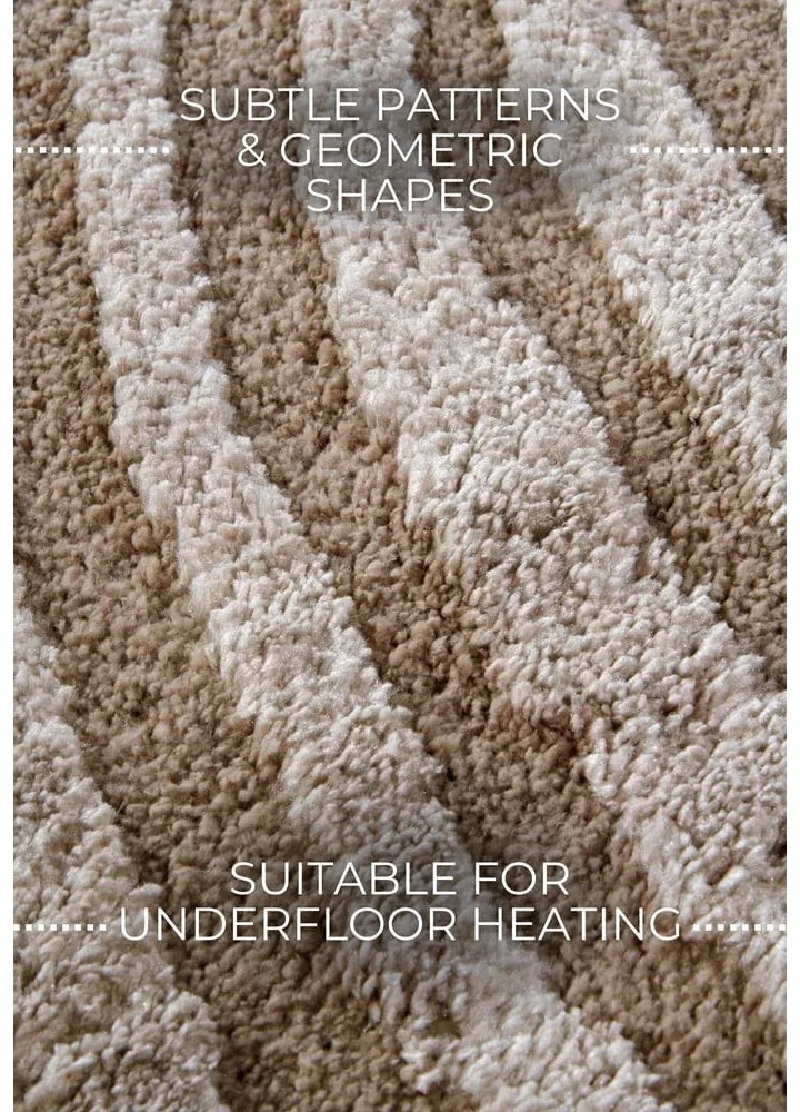 Tappeto beige 160x235 cm Pigment Beige - Elle Decoration