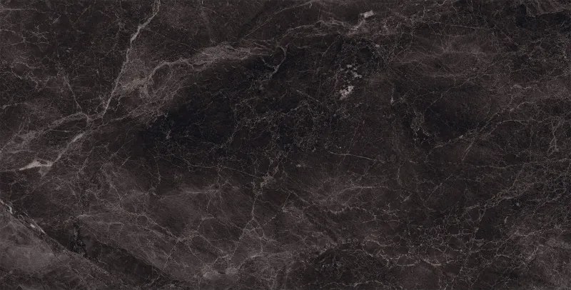 Mexen Merison Nero gres smaltato rett. G1, piastrella da pavimento e parete 120 x 60 cm, alta lucentezza - TL203-120-060-00