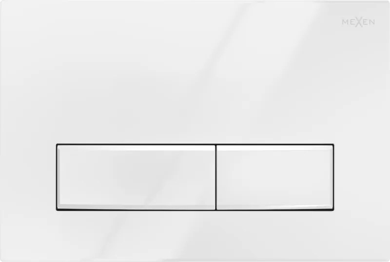 Mexen Fenix 09 pulsante di scarico, bianco lucido - 600900