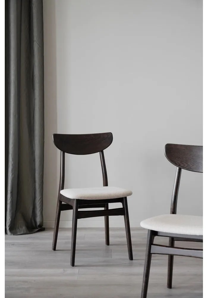 Sedie da pranzo marroni in un set di 2 Rodham - Rowico