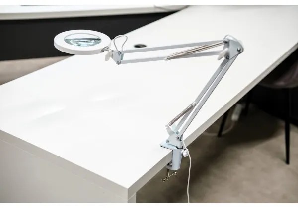 Brilagi - Lampada da tavolo LED dimmerabile con una lente d'ingrandimento LED/12W/5V 3000/4200/6000K bianco
