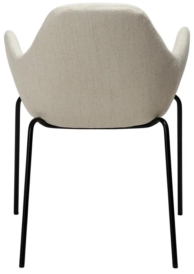 Poltrona crema in tessuto bouclé Zimmer - DAN-FORM Denmark