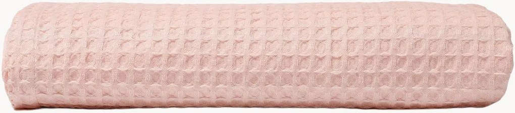 Telo da bagno in cotone a nido d'ape Cherry Pink
