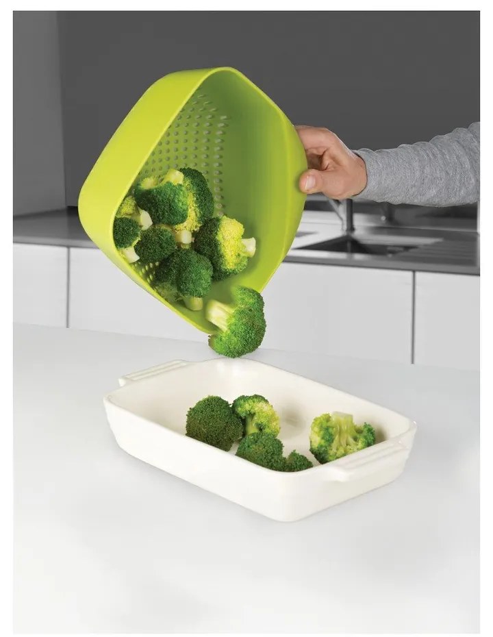 Colino cubico verde grande Colino quadrato - Joseph Joseph