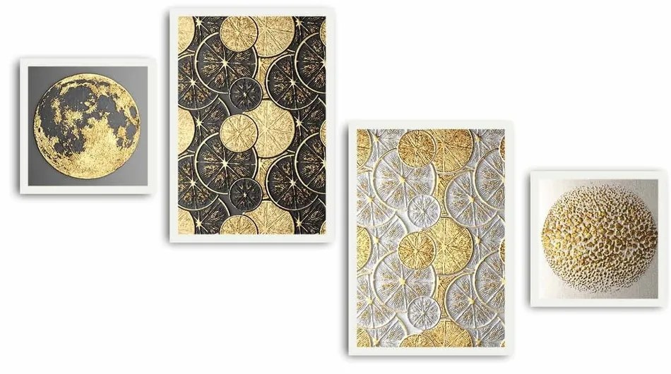 Set di dipinti 4 pz 35x50 cm – Wallity