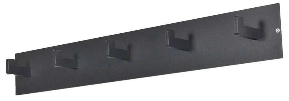 Appendiabiti da parete in metallo nero Leatherman - Spinder Design