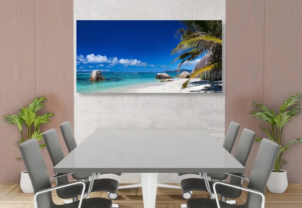 Stampa su tela – Spiaggia Anse Source