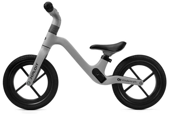 KINDERKRAFT - Bici a spinta XPLOIT Moonstone argento