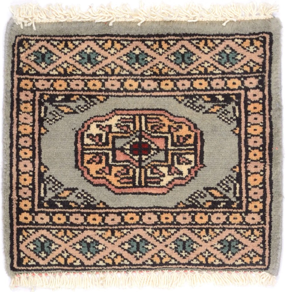 Bokhara Tappeto orientale 30x30 (Pakistan) Annodato A Mano
