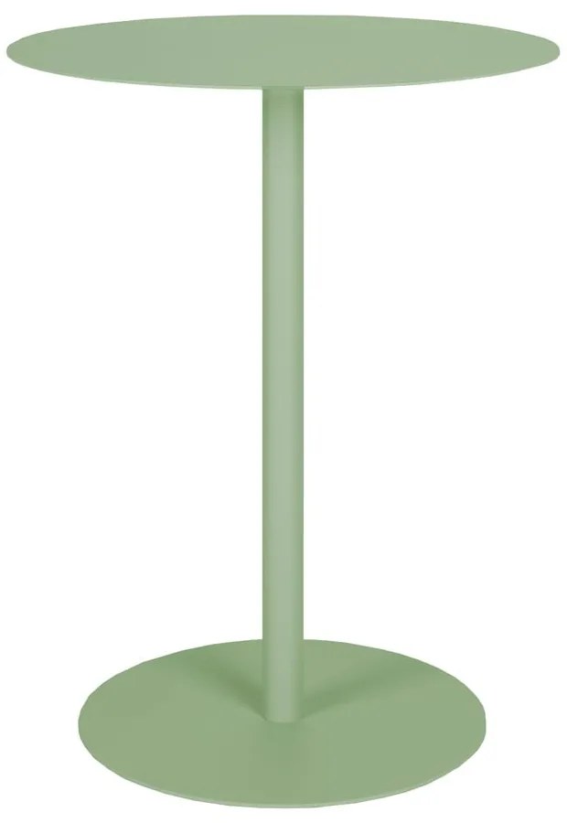 Tavolo da bar rotondo in acciaio ø 57 cm Snow – Zuiver