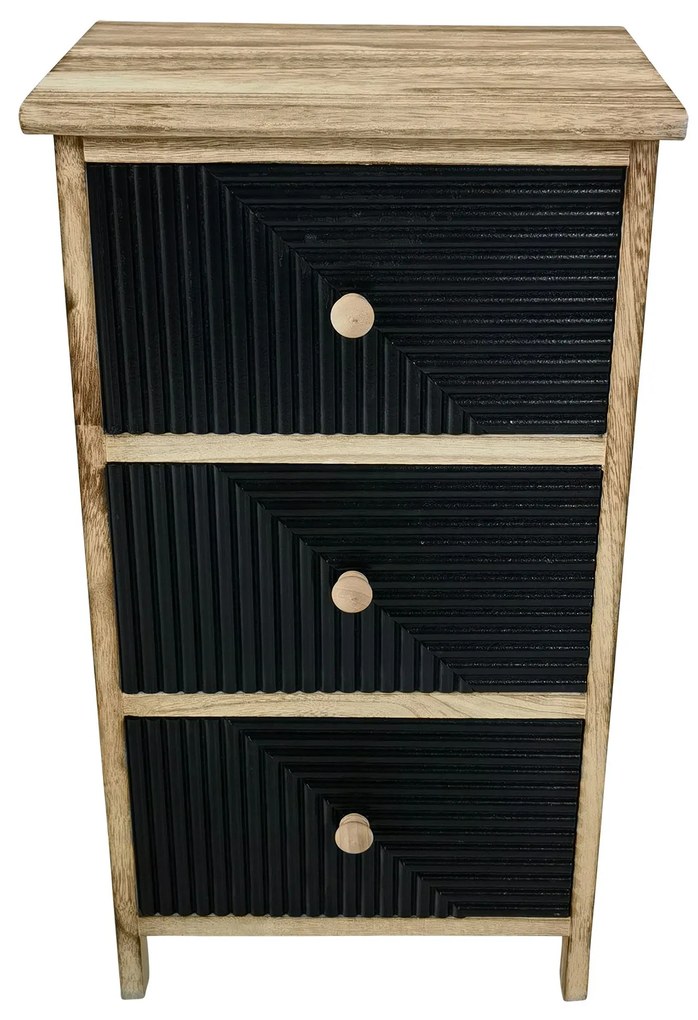 ZAZU - mobiletto in legno con cassetti