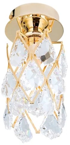 Orion - Plafoniera RITA 1xG9/40W/230V Ø 9 cm dorata