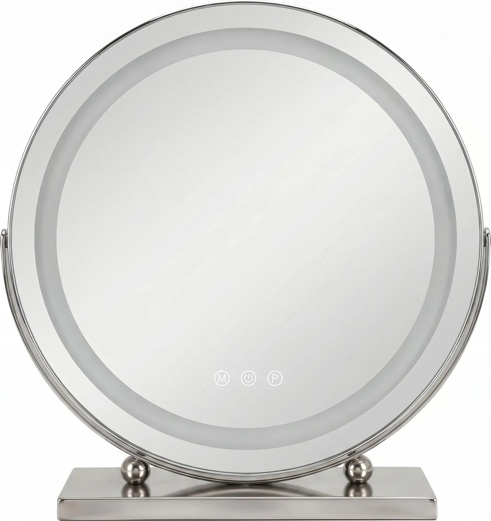 Specchio LED MAKE-UP Chrome 40 cm