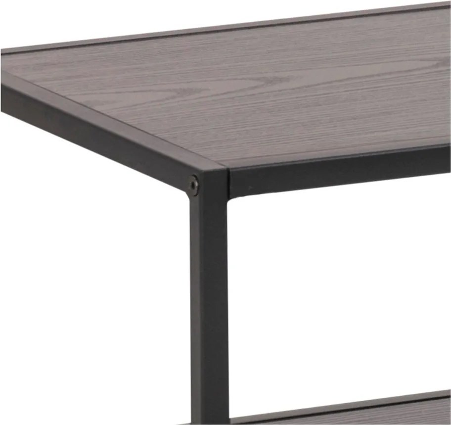 Tavolo TV nero in frassino 120x46 cm Seaford - Actona