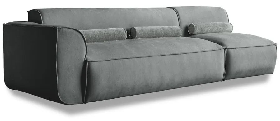 Chaise lounge componibile verde (con penisola a sinistra) Flex Felix – Miuform