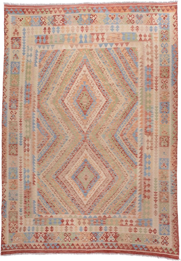 Kilim Tappeto 290 x 210 (Afghanistan) Tessuto A Mano