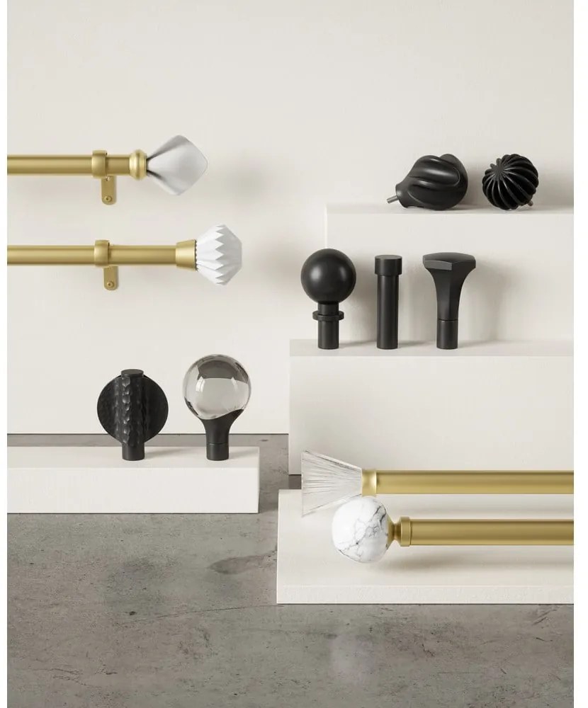 Mantovana estensibile in acciaio 107 - 305 cm Finn - Umbra