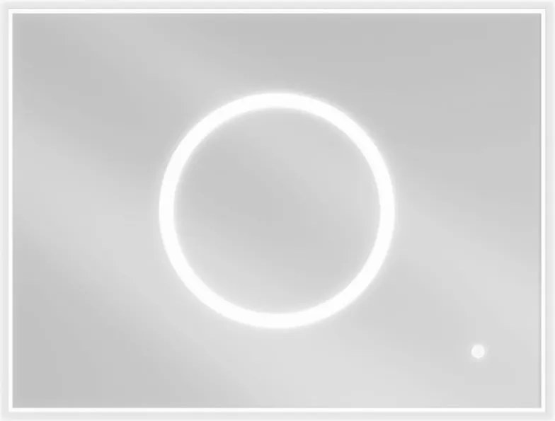 Mexen Koga specchio da bagno retroilluminato 80 x 60 cm, LED 6000K, anti-appannamento - 9821-080-060-611-00