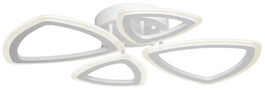 Lampadario a plafone  4xLED/22W/230V bianco