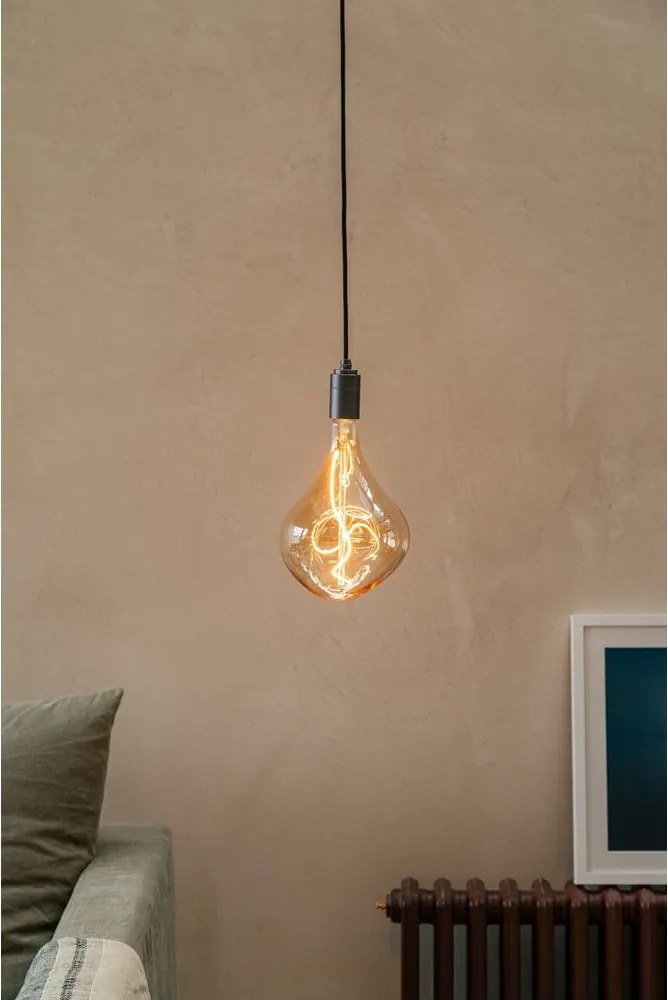 Attacco per lampadina nero opaco a sospensionene ø 4 cm - tala