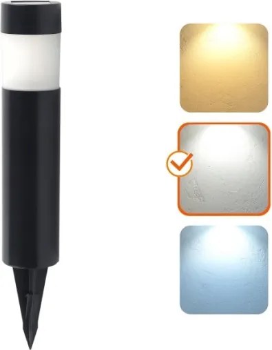 Lampada solare LED AURORA LED/1xAAA 4000K IP44 100 mAh