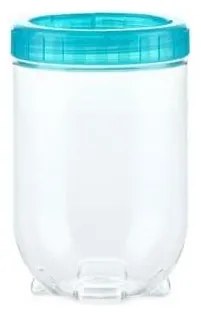 Contenitore alimenti INTERLOCK 0,7 l turchese/trasparente