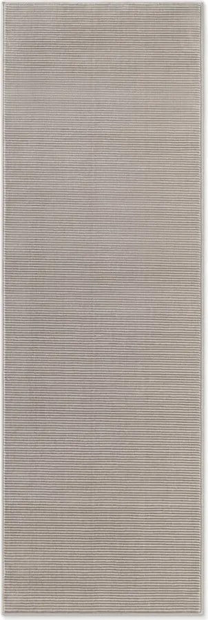 Passatoia grigia/color crema 80x240 cm Perles Dolomite – Elle Decoration
