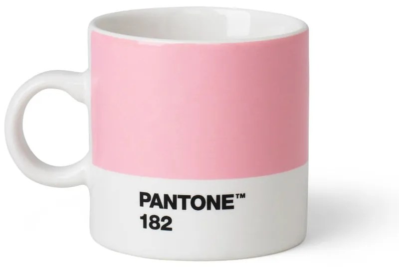 Tazza da espresso in ceramica rosa chiaro 120 ml Espresso Light Pink 182 - Pantone