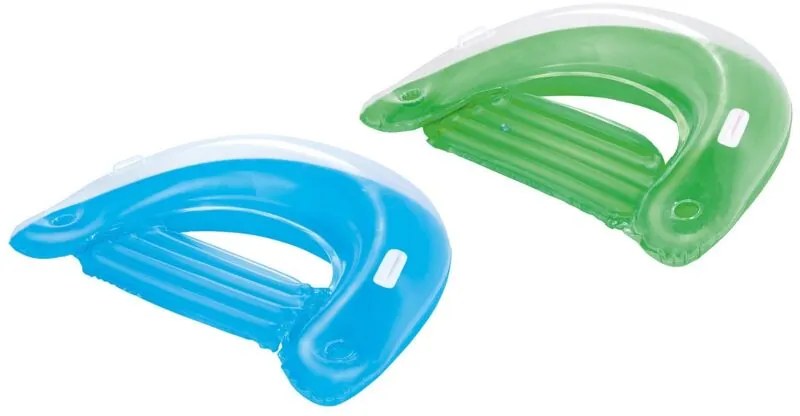 Sedia da piscina con maniglie e portabicchieri 152 x 99 cm Bestway 43118 verde