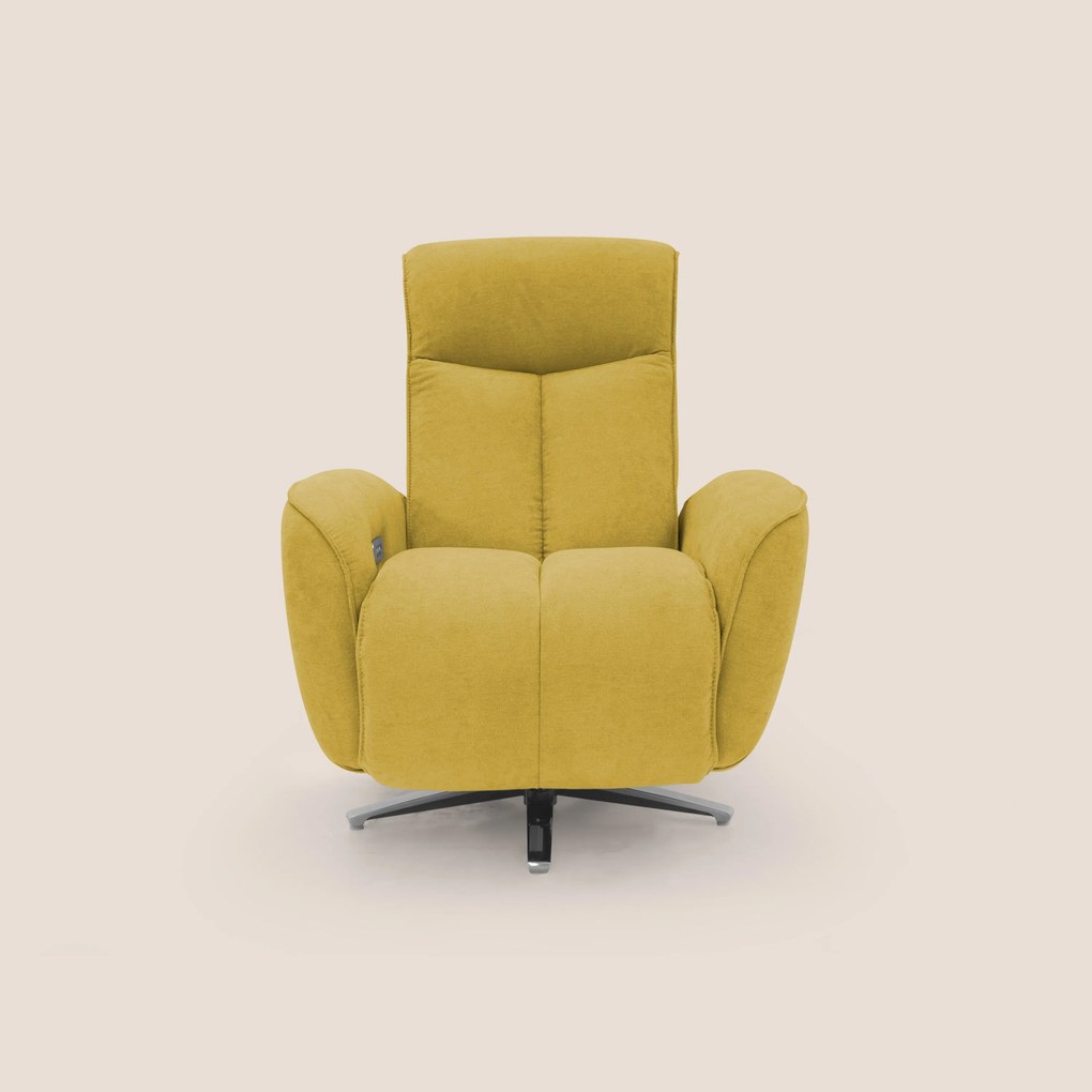 EVA Poltroncina RELAX in morbido tessuto impermeabile T02 giallo