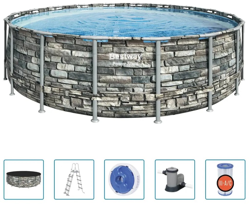 Piscina Power Steel 549x132 Cm /