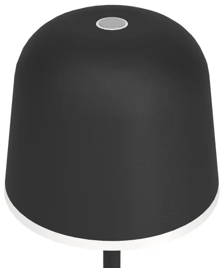 Eglo 900457-Lampada LED dimmerabile da esterno MANNERA 2,2W/5V 1800 mAh nero IP54