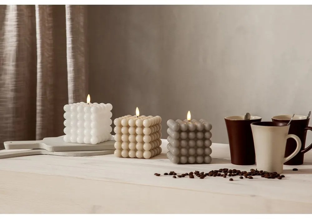 Candela a LED (altezza 12,5 cm) Flamme Dot - Star Trading