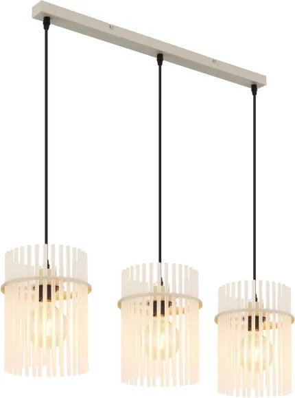 Globo 15698-3HB - Lampadario sospeso con cavo GORLEY 3xE27/60W/230V