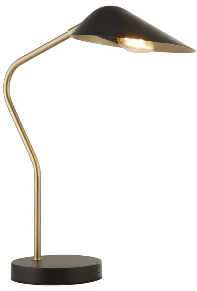 Searchlight EU60419BK - Lampada da tavolo SWAN 1xE14/7W/230V nero