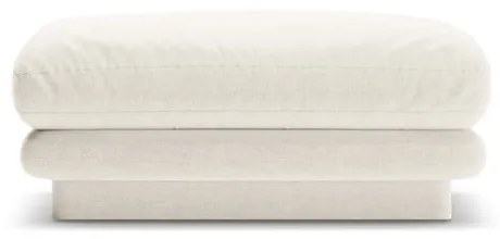 Poggiapiedi bianco Torino - Micadoni Home