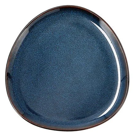 Piatto Piano Bidasoa Ikonic Ceramica Azzurro (11 x 11 x 11 cm) (Pack 12x)